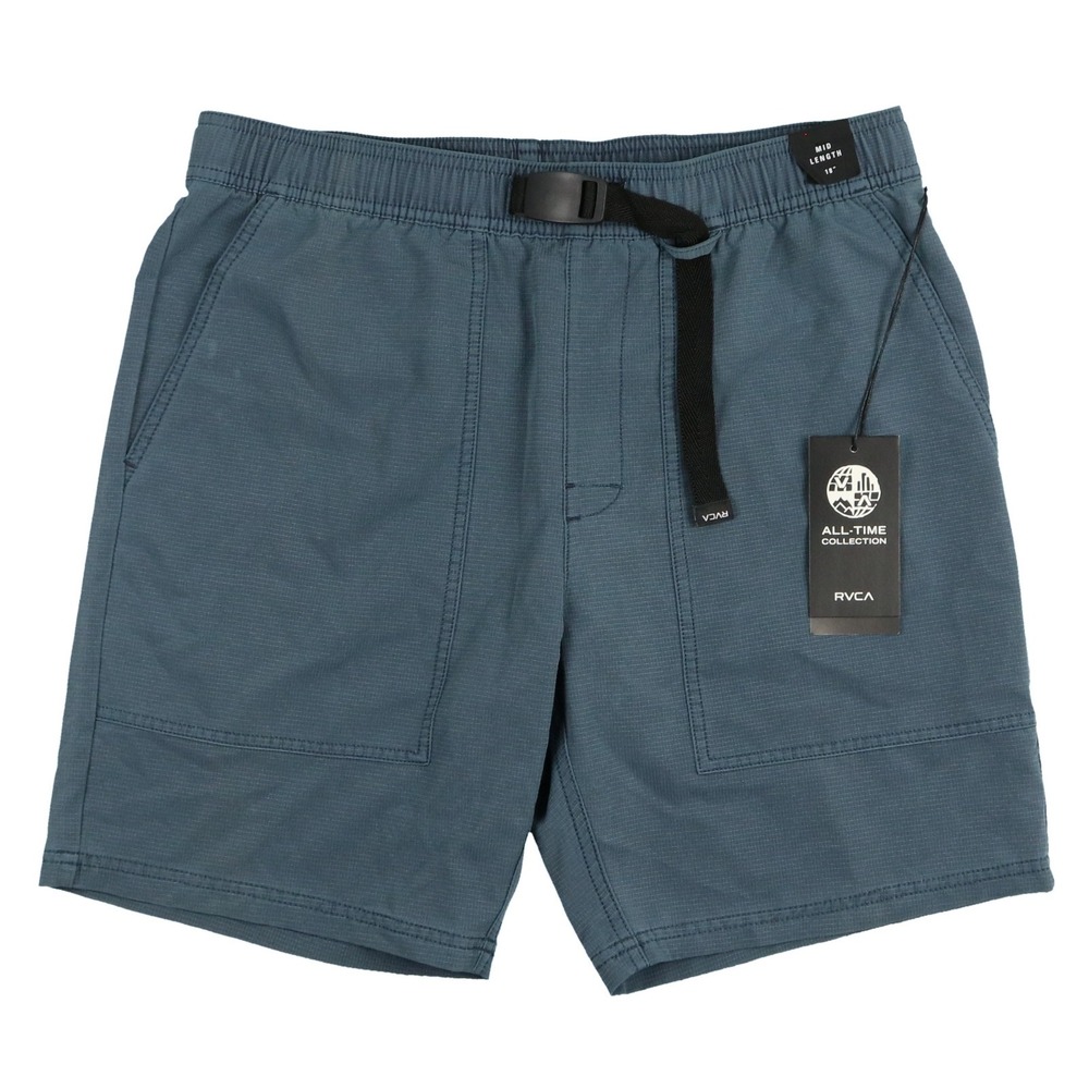 RVCA Civic City 18" Hybrid Shorts Mens XL Duck Blue AVYWS00296 New